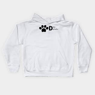 dogs destination illustration Kids Hoodie